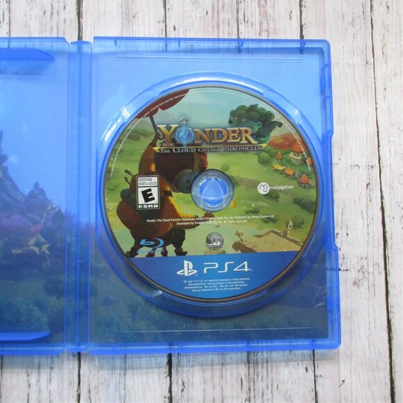 Yonder The Cloud Catcher Chronicles Playstation PS4 Video Game and Case - Picture 3 of 5
